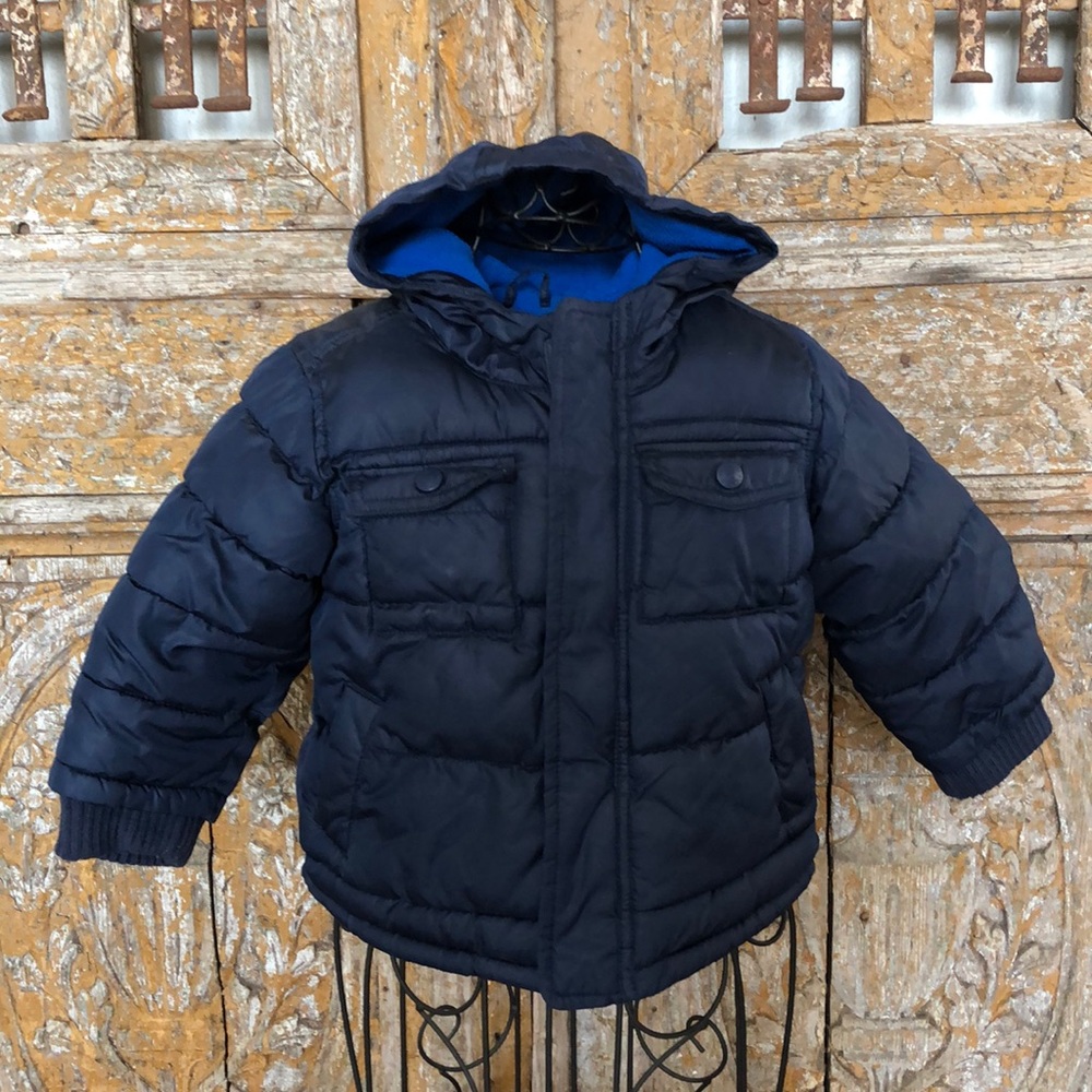 OLD NAVY 2 T FLEECE LINED WINTER COAT